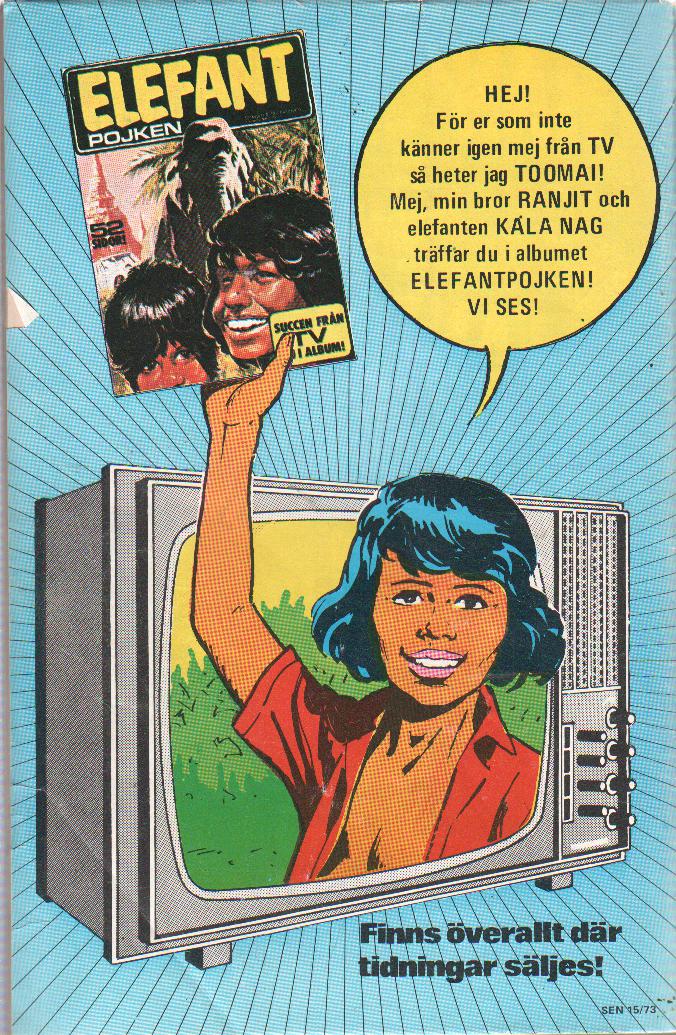 Serie-nytt nr 15 1973 Begagnad - 2