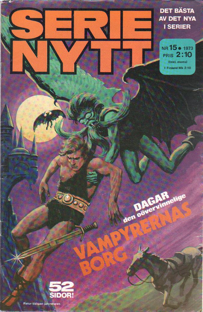 Serie-nytt nr 15 1973 Begagnad
