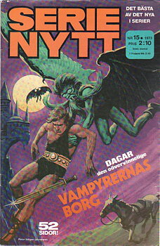Serie-nytt nr 15 1973 Begagnad
