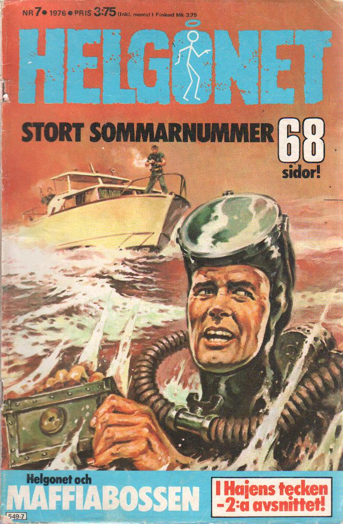 Helgonet 1976 nr 7 Maffiabossen Begagnad