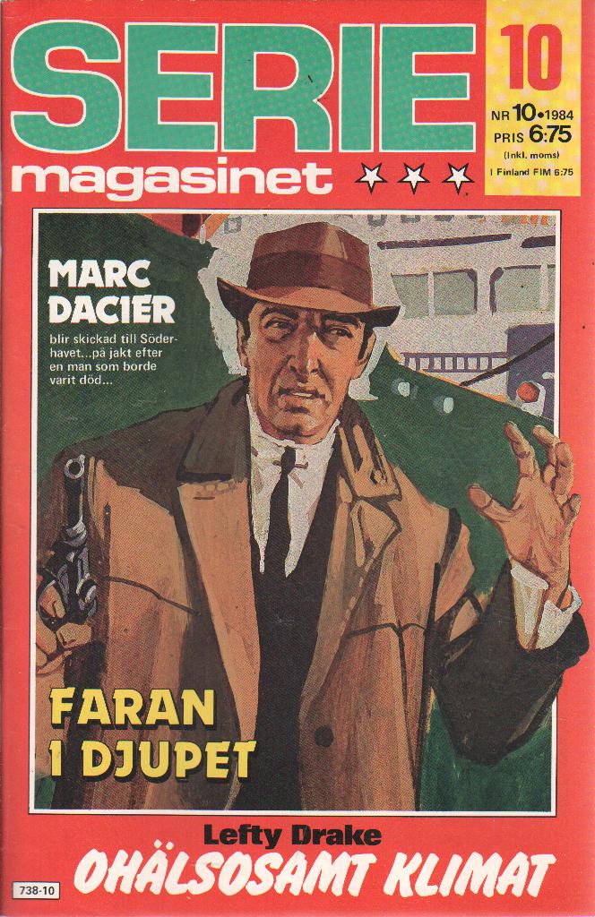 Seriemagasinet nr 10 1984 Begagnad