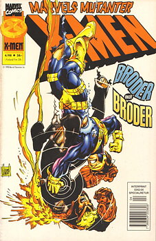 X-men nr 4 1998, Marvel mutanter X-men