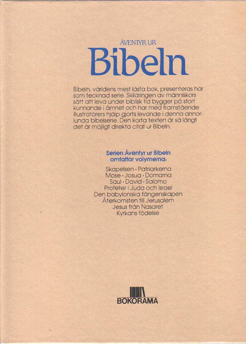 Äventyr ur Bibeln, Skapelsen-Patriakerna, begagnad - 2