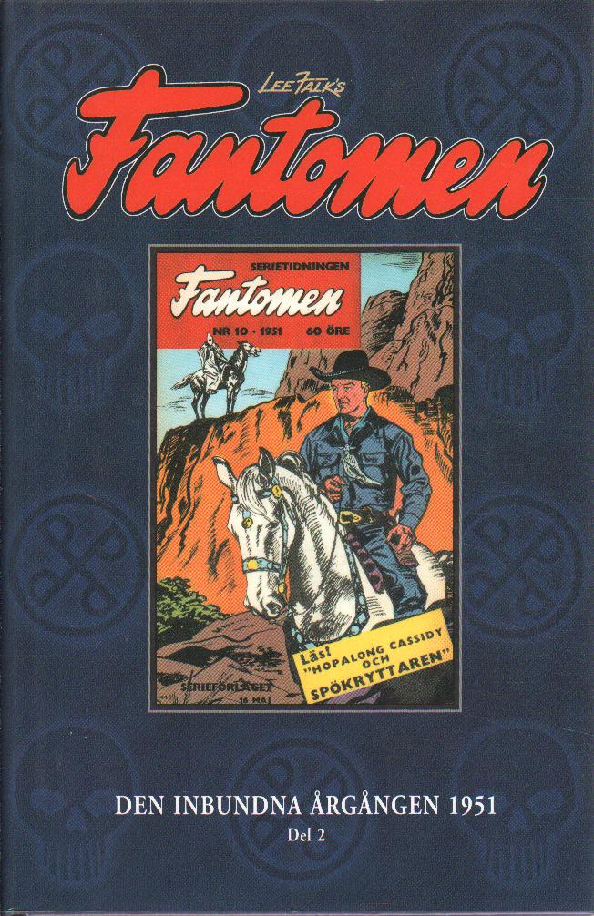 Fantomen Den inbundna årgången 1951 del 2, begagnad