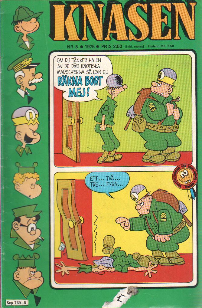 Knasen nr 8 1975 Begagnad