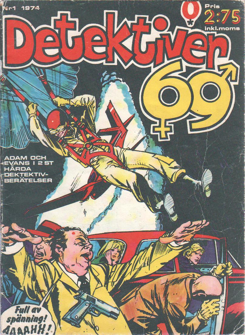 Detektiver 69 nr 1 1974 Begagnad