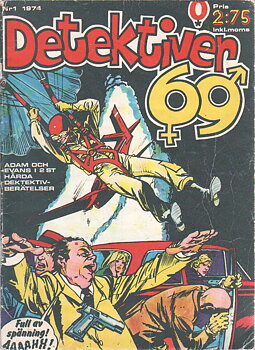 Detektiver 69 nr 1 1974 Begagnad