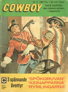 Cowboy nr 11 1969 Begagnad