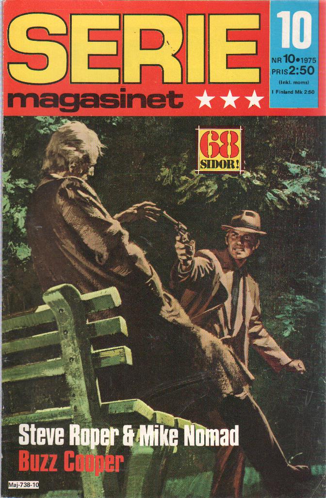 Seriemagasinet nr 10 1975 Begagnad