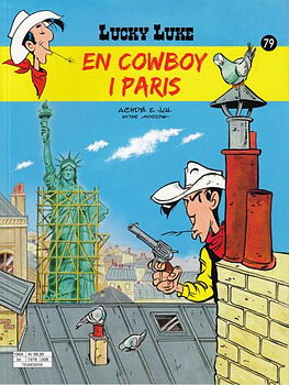 Lucky Luke 92, En cowboy i Paris