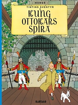 Tintin nr 8 Kung Ottokars spira Nyutgåva (Kartago)