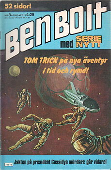 Ben Bolt med Serie-nytt nr 8 1980 Begagnad