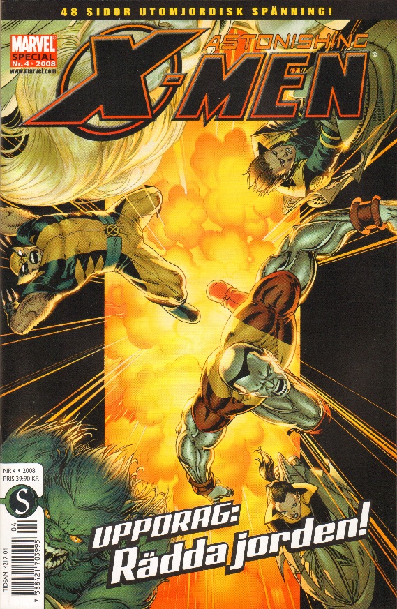 Marvel Special nr 4 - 2008,  X-men Uppdrag: rädda jorden