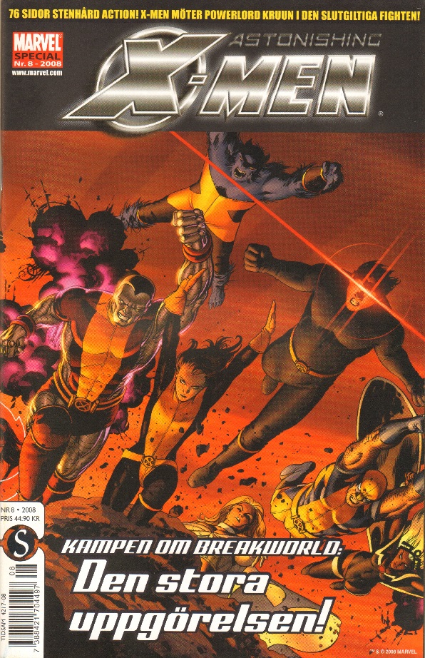 Marvel Special nr 8 - 2008,  X-men Den stora uppgörelsen