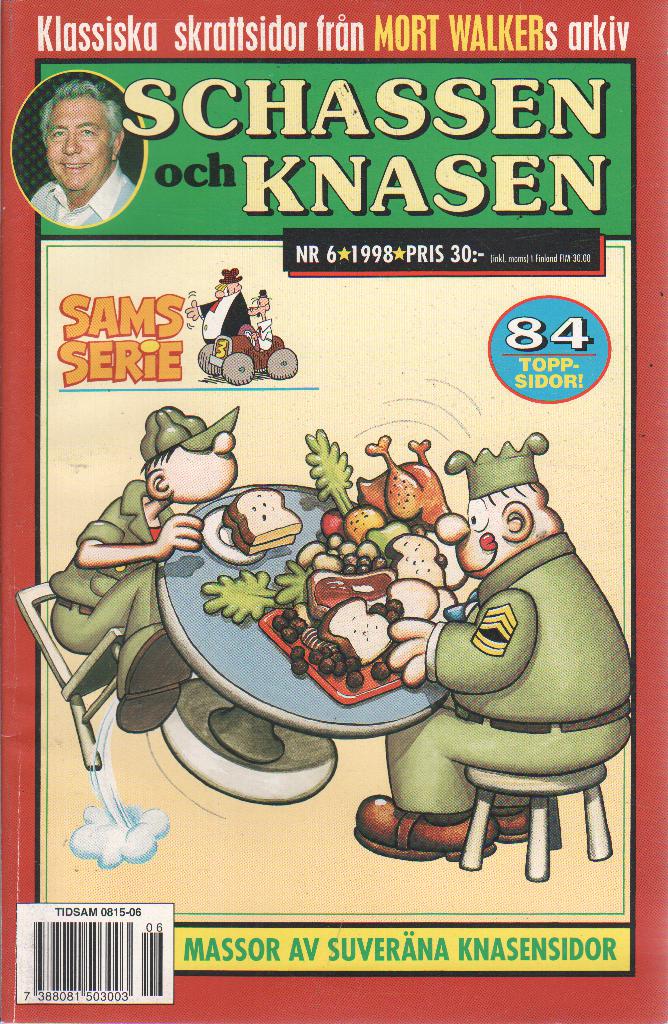 Schassen och Knasen nr 6 1998 Begagnad