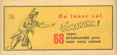 Prärieserier nr 27 1962 Begagnad - 2
