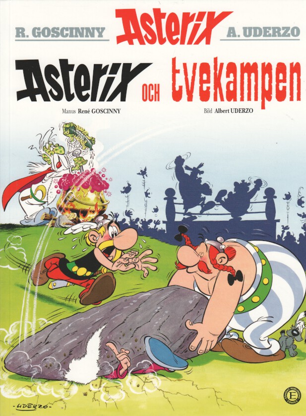 Asterix nr 4 Tvekampen Nytryck