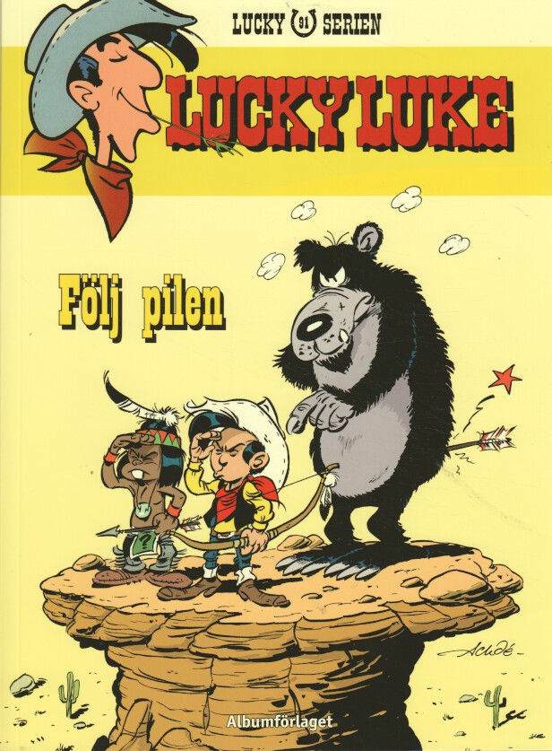 Lucky Luke 91, Följ Pilen