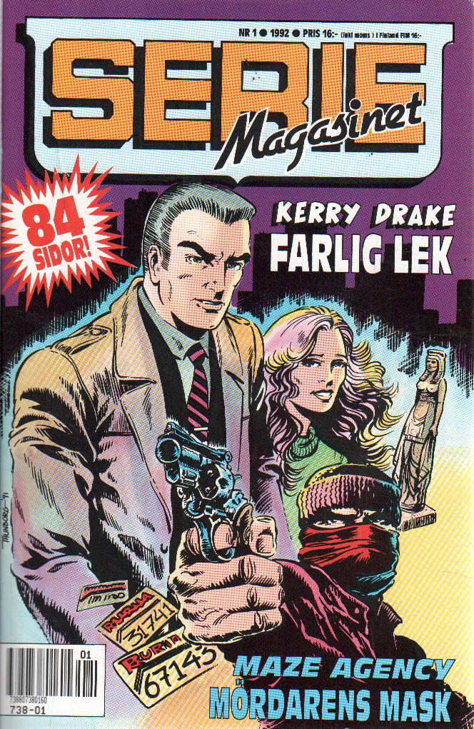 Seriemagasinet nr 1 1992 Begagnad