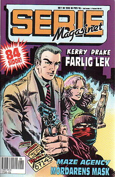 Seriemagasinet nr 1 1992 Begagnad