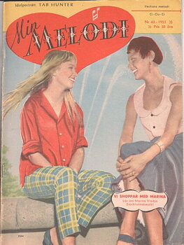 Min melodi nr 43 1955 Begagnad