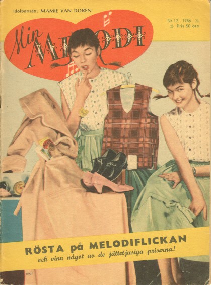 Min melodi nr 12 1956 Begagnad