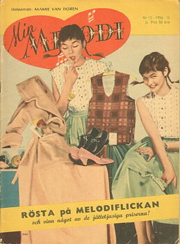 Min melodi nr 12 1956 Begagnad