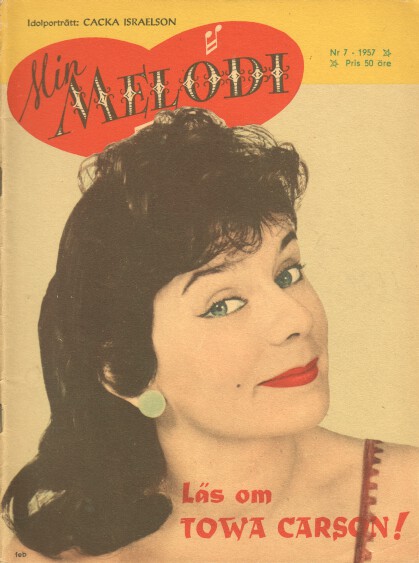 Min melodi nr 7 1957 Begagnad