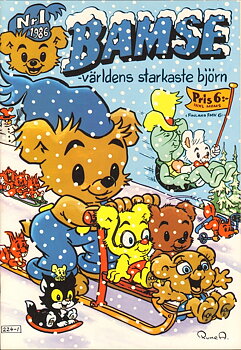 Bamse nr 1 1986