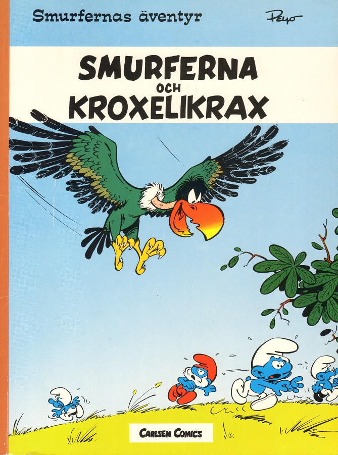 Smurfarna 1 Smurferna och kroxelikrax, OBS mindre hanteringsskador!