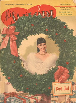 Min melodi nr 49/50 1955 Begagnad