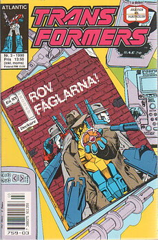 Transformers nr 3 1990 Rovfåglarna