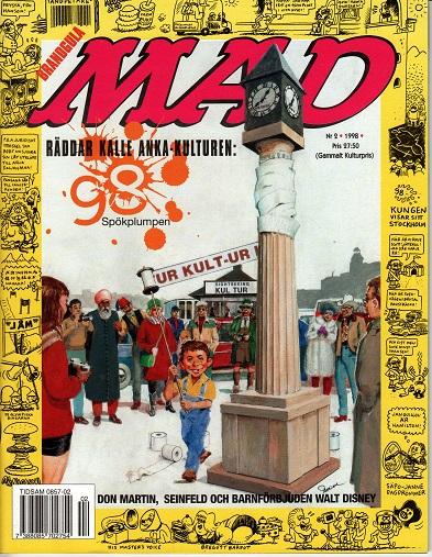 Svenska MAD 1998 Nr 2, Räddar Kalle Anka kulturen!