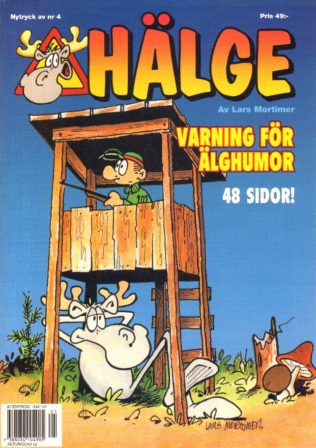 Hälge Julalbum 4 Varning för älghumor! Nytryck!