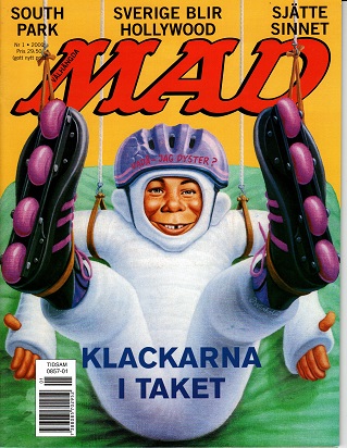 Svenska MAD nr 1 2000, Klackarna i taket