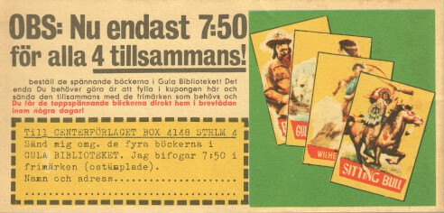 Prärieserier nr 24 1967 Begagnad - 2