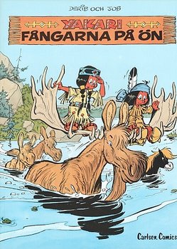 Yakari nr 9 Fångarna på ön