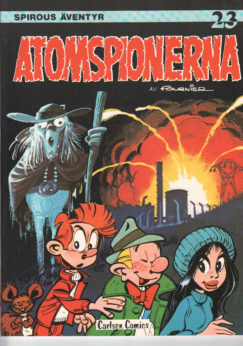 Spirous äventyr 23 Atomspionerna