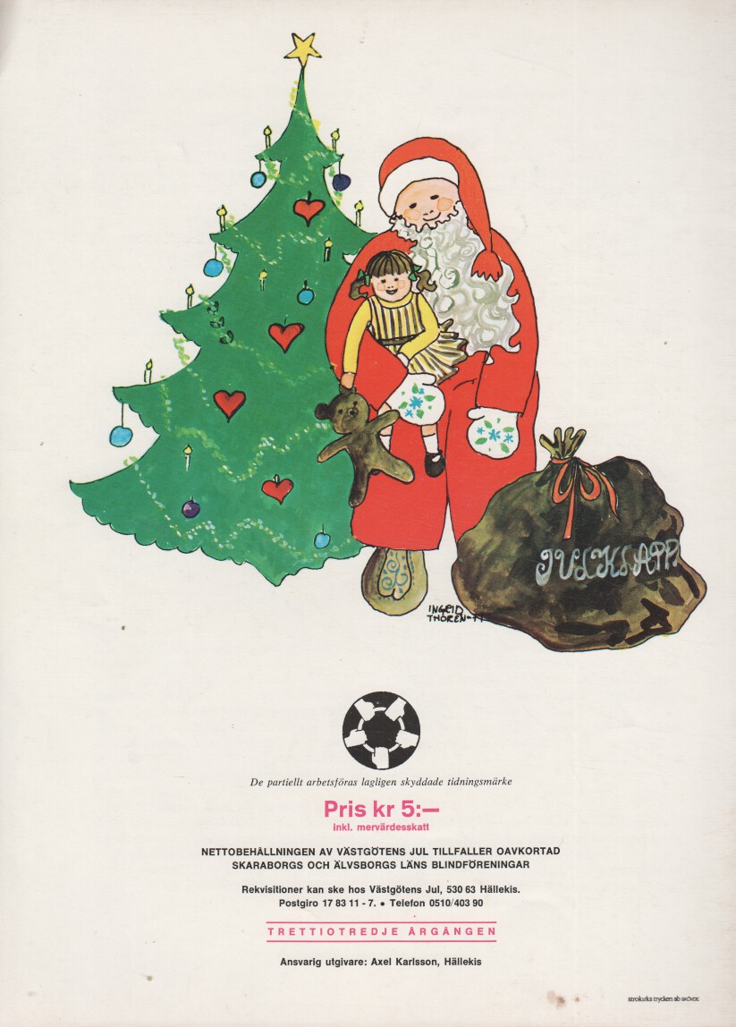 Västgötens Jul 1971, Begagnad - 2
