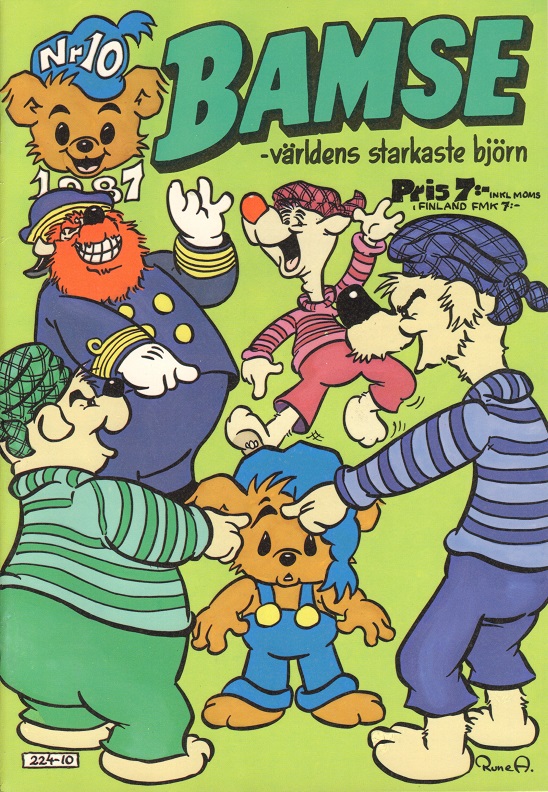 Bamse nr 10 1987