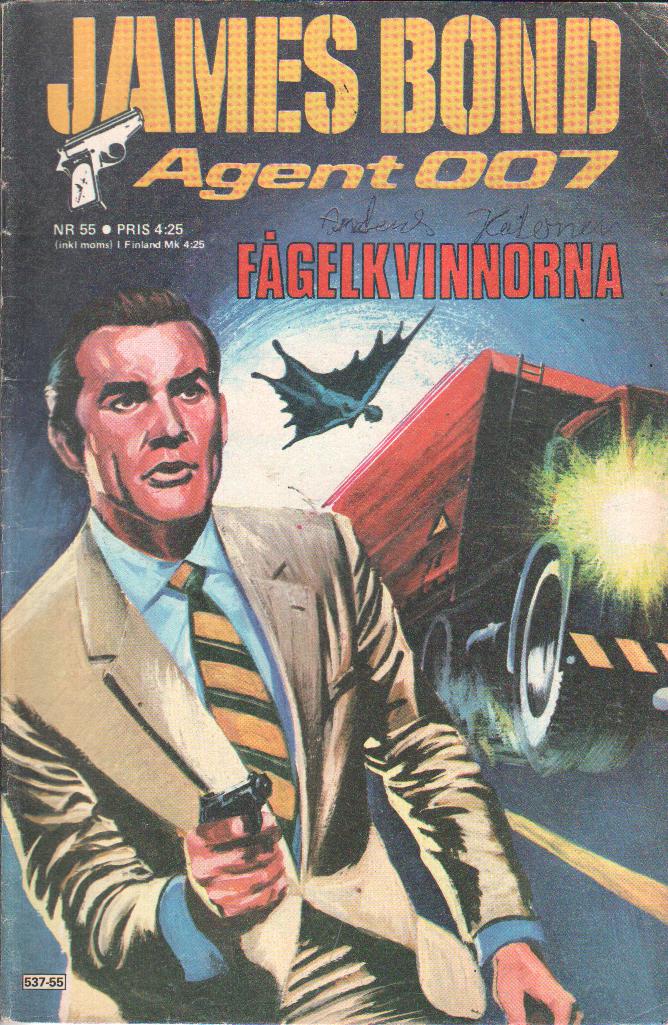 James Bond nr 55 Fågelkvinnorna Begagnad