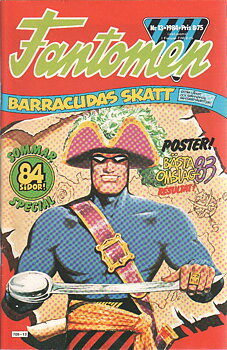 Fantomen nr 13 1984 Begagnad