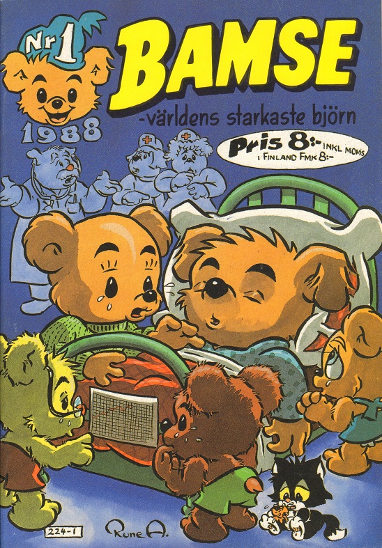 Bamse nr 1 1988