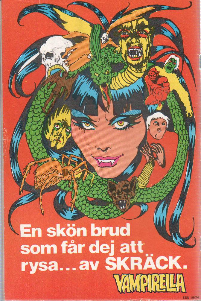 Serie-nytt nr 16 1974 Begagnad - 2