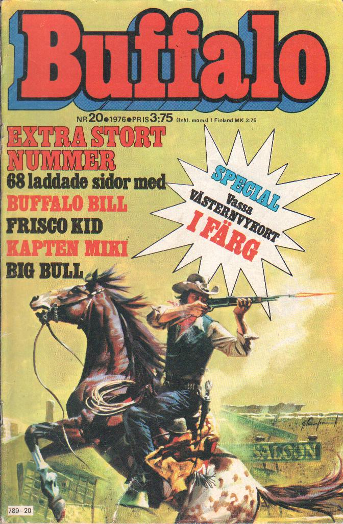 Buffalo nr 20 1976 Begagnad