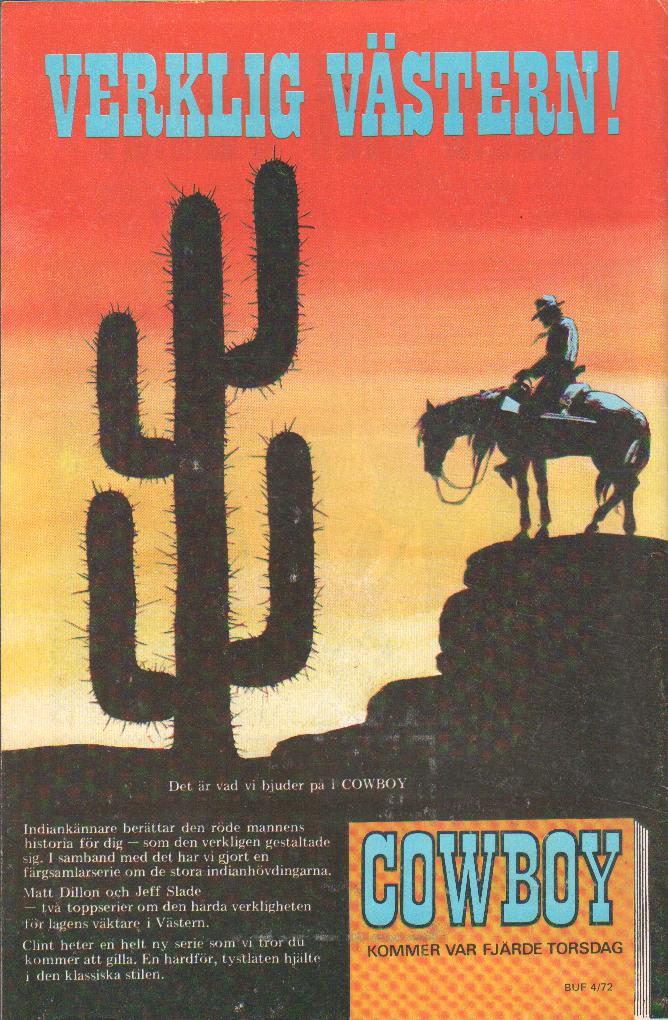 Buffalo nr 4 1972 Begagnad - 2