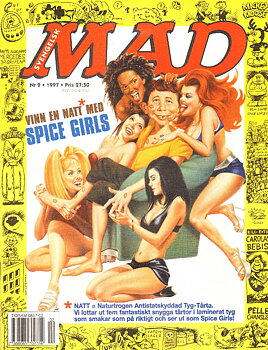 Svenska MAD 1997 nr 2,  Vinn en natt med Spice girls!
