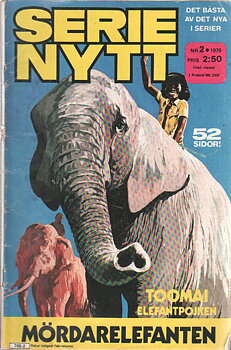 Serie-nytt nr 2 1975 Begagnad