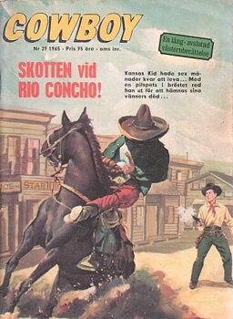 Cowboy nr 29 1965 Begagnad