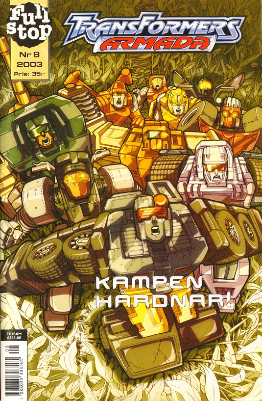 Transformers Armada nr 8, 2003, Kampen hårdnar